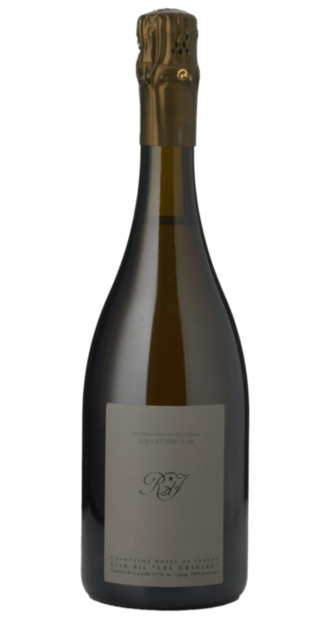 CEDRIC BOUCHARD Roses De Jeanne Les Ursules Blanc de Noirs, Champagne 2010