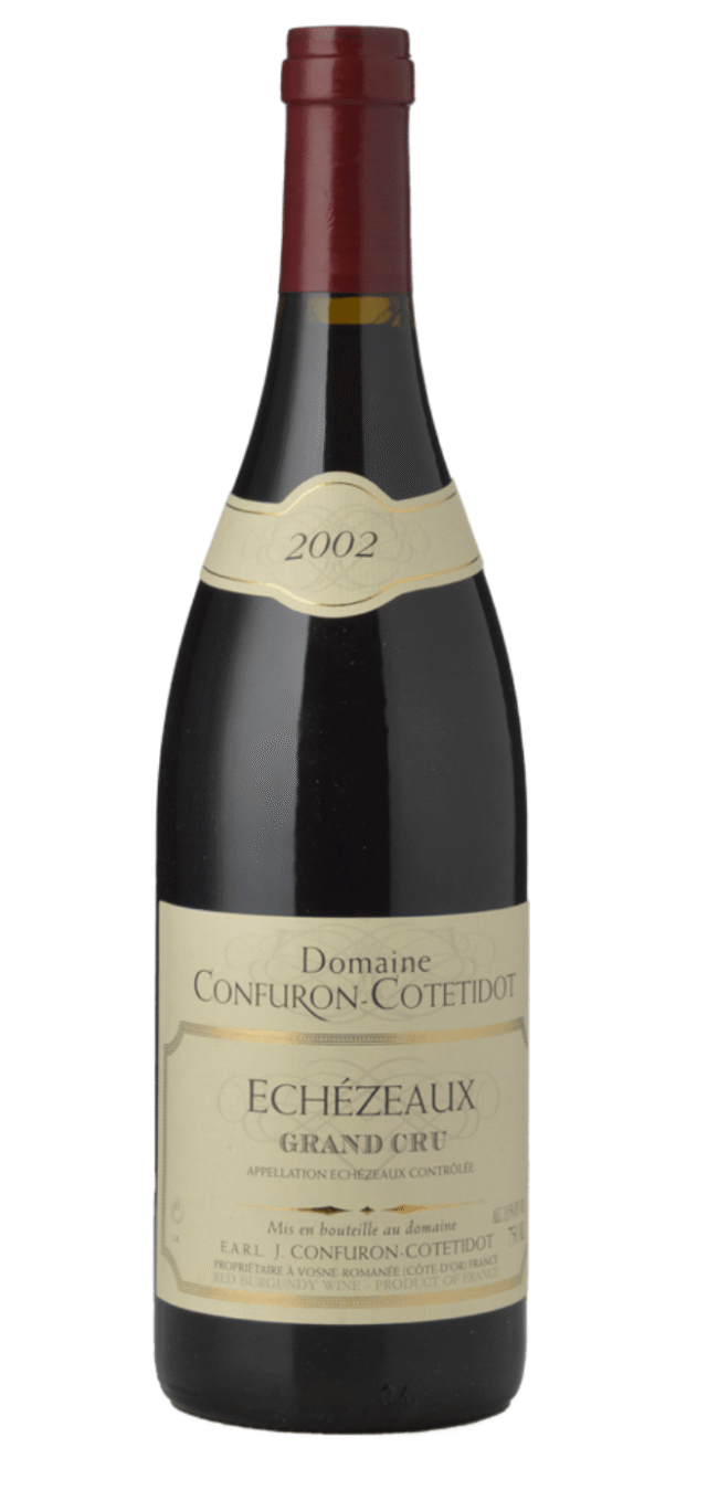 DOMAINE CONFURON COTETIDOT Grand Cru, Echezeaux. 2002