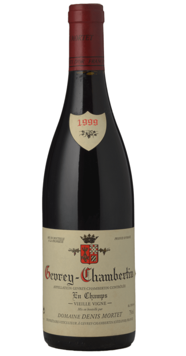 DOMAINE DENIS MORTET En Champs Vieille Vigne, Gevrey-Chambertin 1999