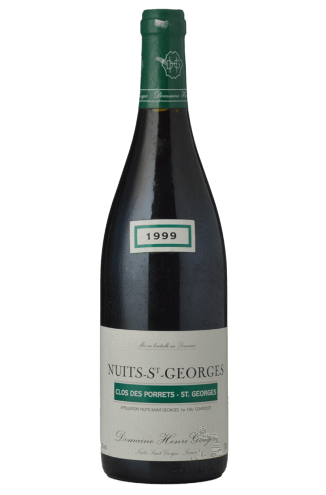 DOMAINE HENRI GOUGES Clos de Porrets- St.Georges 1er cru, Nuits-St-Georges 1999