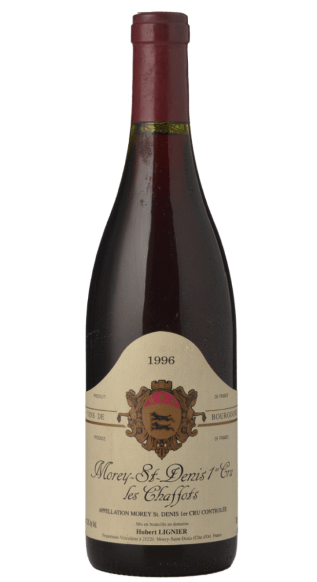 DOMAINE HUBERT LIGNIER Les Chaffots 1er cru, Morey-St-Denis 1996