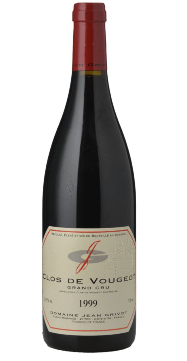 DOMAINE JEAN GRIVOT, Clos de Vougeot. 1999