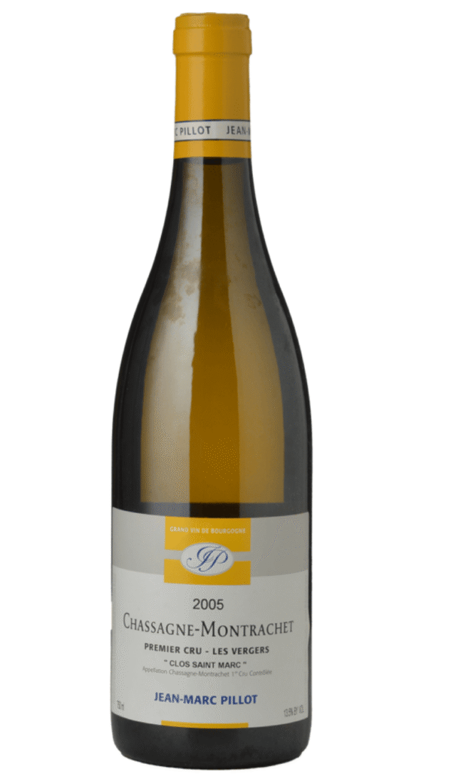 Jean-Marc Pillot Les Vergers, Clos St Marc,Chassagne-Montrachet 1er Cru 2005