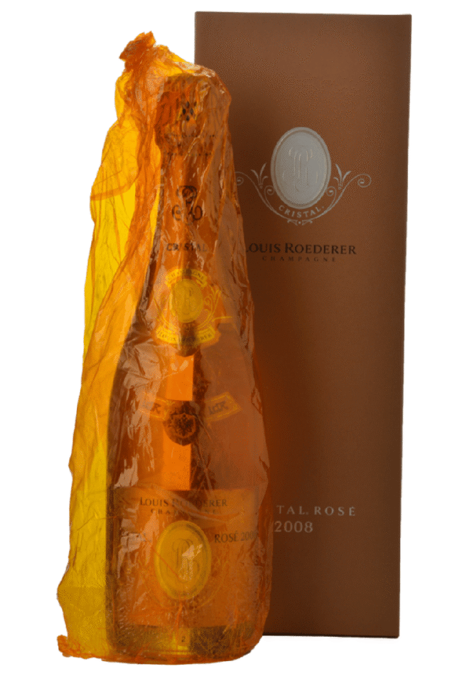 LOUIS ROEDERER Cristal Rose, Champagne. 2008