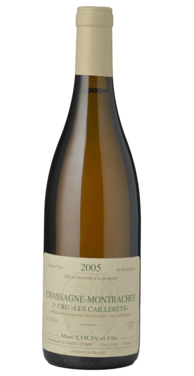 MARC COLIN Les Caillerets 1er cru, Chassagne­Montrachet. 2005.