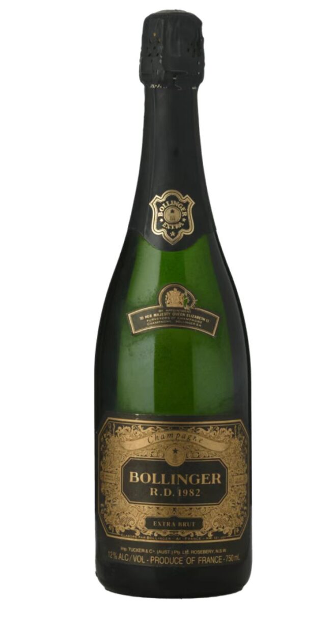 BOLLINGER R.D. Extra Brut, Champagne. 1982