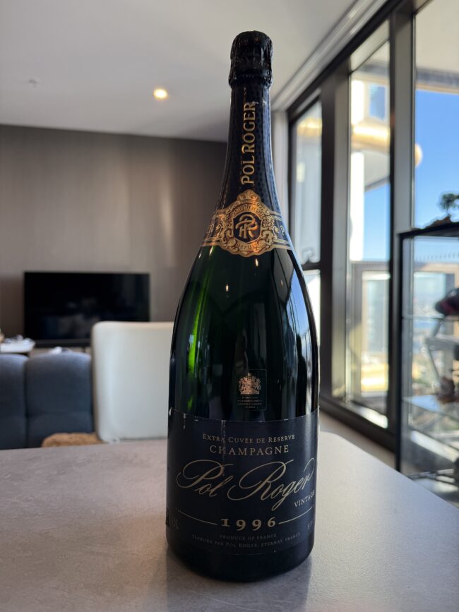 POL ROGER Extra Cuvee de Reserve Brut, Champagne 1996 Magnum - Image 2