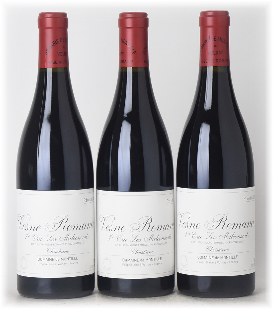 Domaine de Montille Vosne-Romanée 1er Cru "Malconsorts-Cuvée Christiane"2008