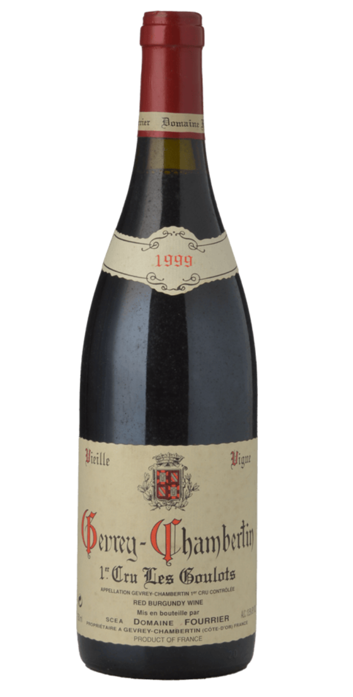 DOMAINE FOURRIER Les Goulots Vieille Vigne 1er cru, Gevrey-Chambertin 1999